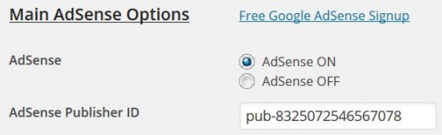 AdSense Publisher ID