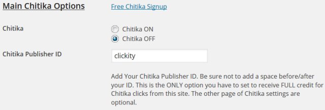 Chitika WordPress Theme