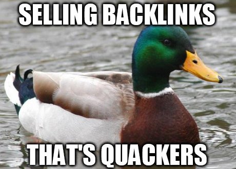 Selling Backlinks