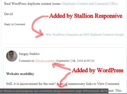 Stallion Responsive SEO Comments Links