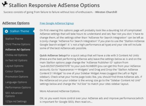 WordPress AdSense Theme